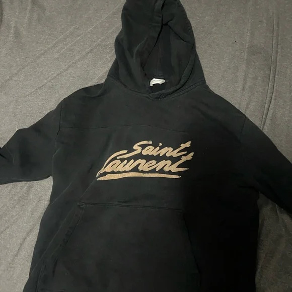"SAINT LAURENT" '50S SIGNATURE HOODIE